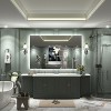 Apmir Super Bright 192 LEDs/m Back LED Lighted Anti-Fog Tempered Glass Bathroom/Vanity Mirror with ETL & 3-Year Warranty - 2 of 4