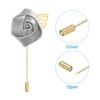 Unique Bargains Pocket Handmade Flower Lapel Pin Boutonnieres for Wedding party 24 Pcs - 3 of 4