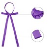 Allegra K Women's Self-Tied Solid Color Ribbon Cosplay Elegant Long Neck Bowties - 4 of 4
