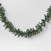 9' Christmas Pre-Lit Artificial Pine Bough Garland Green with LED Lights - Wondershop™ - 3 of 4