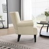Modern Accent Living Room Chairs,Polyester Armchair Club Chair with channel - 3 of 4