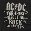 Boys' ACDC Salute T-Shirt - 2 of 4