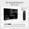 VIZIO 75" Class Quantum 4K QLED HDR Smart TV - M75Q6-L4 - image 3 of 4