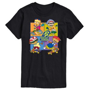 Men's - Nickelodeon - Rocket Power Otto Regina Sam Maurice Skaters Short Sleeve Graphic T-Shirt - 1 of 4