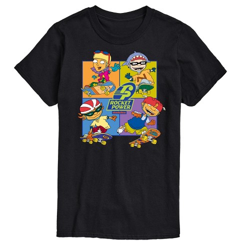 Men's - Nickelodeon - Rocket Power Otto Regina Sam Maurice Skaters Short Sleeve Graphic T-Shirt - image 1 of 4