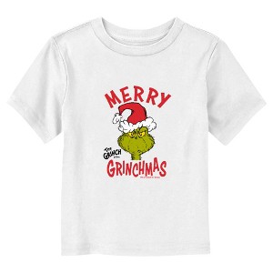 Toddler's Dr. Seuss Grinch Merry Grinchmas T-Shirt - 1 of 3