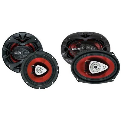 2 BOSS CH6520 6.5" 250W Car Speakers and 2 BOSS CH6930 6x9" 400W Car Speakers