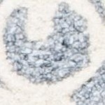 light blue/ivory