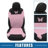 Unique Bargains Universal Car Seat Covers Kit Truck Auto Interior Seat Protectors 4 Pcs - 3 of 4
