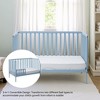 VYNXARIA 3-in-1 Convertible Island Crib Baby Blue - 4 of 4