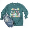 Simply Sage Market Favorite Students Colorful Garment Dyed Long Sleeve - 3 of 4