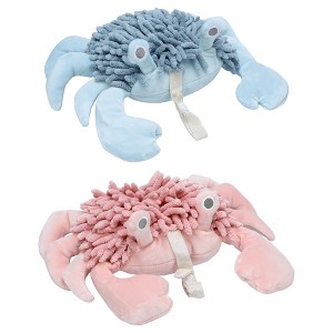 REGALWOVEN 2 Packs Cute Animal Chenille Soft Absorbent Decorative Cartoon Fuzzy Ball Hand Towel 9" x 12" - 1 of 4