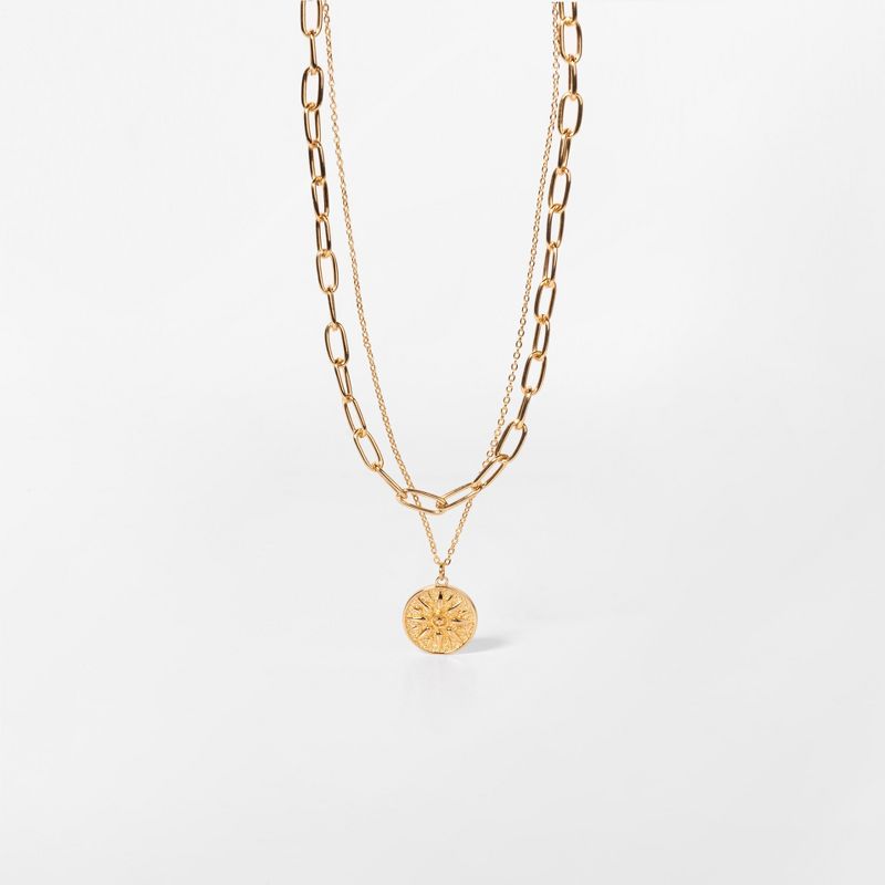 Women's Sandbar Geometric Copper Necklace - Cupshe, 4 of 5