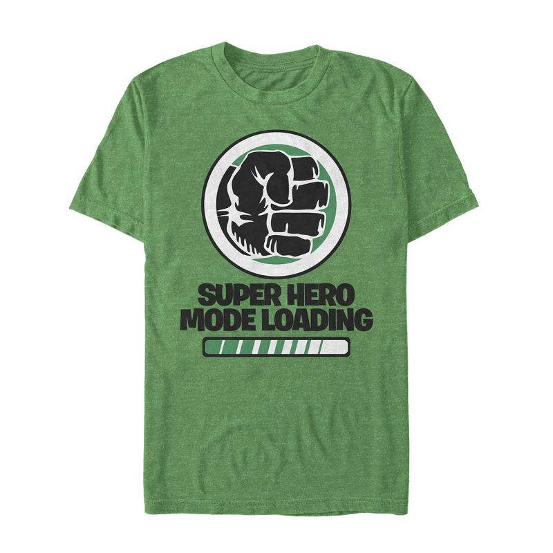 Men's Marvel Hulk Hero Mode Loading T-Shirt, 1 of 4