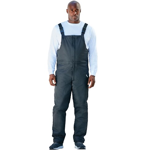 Kingsize Men's Big & Tall Snowbound Overalls - Big - 7xl, Black : Target