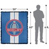 Shelby Cobra Shelby Racing Stripe Blanket 50"x60" Woven Tapestry - 2 of 4