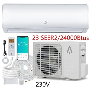 9000/12000/18000/24000/36000Btus Mini Split Air Conditioner 19/23 Seer2 With Heater System 115V/230V - 1 of 4