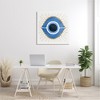 Stupell Industries Abstract Blue Evil Eye Symbol, 30" x 30" - 2 of 4