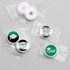 Big Dot of Happiness 2025 Green Graduation Party Round Candy Sticker Favors - Labels Fits Chocolate Candy (1 Sheet of 108) - 3 of 4