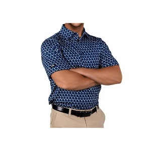 Men's Floral Performance Golf Shirt Polo - 2Putt - 1 of 2
