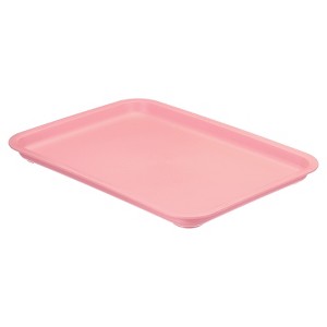 Unique Bargains Restaurant Plastic Reusable Rectangle Multi-Purpose Serving Tray 1 Pc - 1 of 3