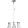 Progress Lighting Tanner 3 - Light Chandelier in  Brushed Nickel - 2 of 3