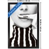 Trends International Reinders: Glam - Silence Requested Framed Wall Poster Prints - 3 of 4