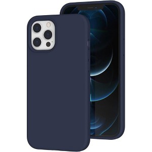 Entronix Case Compatible with iPhone 12/12 Pro - Soft-Touch Liquid Silicone - 1 of 4