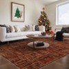 Washable Area Rug for Living Room Contemporary Non Slip Bedroom Rug Modern Rug  Low Pile Carpet Stain Resistant Throw Rugs for Dining Room - 4 of 4