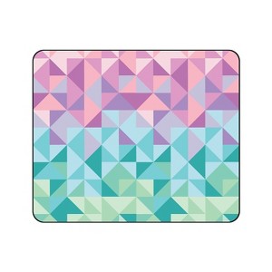 OTM Essentials OTM Prints Black Mouse Pad Geo Triangle Pastels OPMPV1BMART0266 - 1 of 1