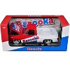 1973 Chevrolet Cheyenne 10 Truck Red & Blue w/White "Bazooka Bubble Gum" Ltd Ed 1/24 Diecast Model Car by M2 Machines - 3 of 3