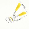 Unique Bargains Women Chrome Flat Handle Eyelash Curler 1 Pc - 2 of 3