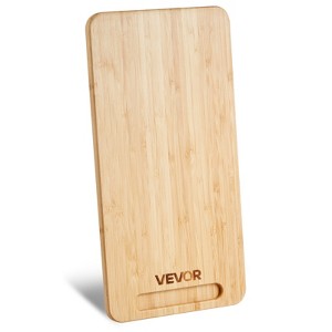 VEVOR Appliance Slider, Medium 14.5 x 7.5-inch, Rolling Sliding Tray with Rubber Wheels & Hollow Handle, Easy to Clean, Natural Wood - 1 of 4