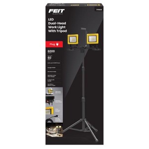 Feit Electric Pro Series 6000 lm LED Dual Power Tripod Work Light - 1 of 1