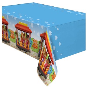 Treasures Gifted Daniel Tiger Tablecloth - 54in x 108in Table Cloth - Daniel Tiger Birthday Party Decorations - 1 of 4