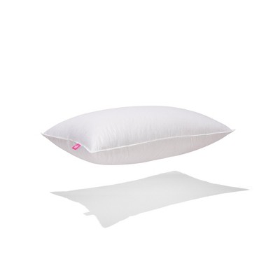 Standard White Down Medium Support Hypoallergenic Pillow