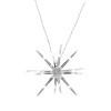 Gemmy 12 in Lightshow® StarBurst LED White Star - Silver - 2 of 3