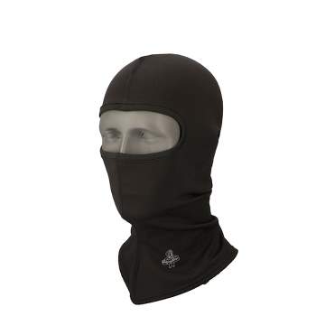 Muk Luks Quietwear Unisex 3-in-1 Spandex Mask, Black, One Size Fits ...