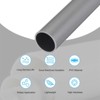 Unique Bargains High Impact Water Plumb Cable Sleeve PVC Rigid Round Pipes 20" Length - 3 of 4