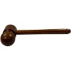 AMBER Sporting Goods Cricket Stump Wooden Mallet Wooden Mallet/Hammer for Knocking and Bat Preparation - 3 of 4