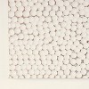48"x16" Wooden Geometric Handmade Abstract Spotted Panel Wall Decor White - Olivia & May: Carved MDF, Modern Art, Indoor - 4 of 4