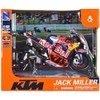 KTM RC16 Motorcycle #43 Jack Miller "Red Bull KTM Factory Racing" MotoGP World Championship (2023) 1/12 Diecast Model by New Ray - 3 of 3