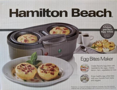 Hamilton Beach 25511 Egg Bites Maker with Hard-Boiled Insert