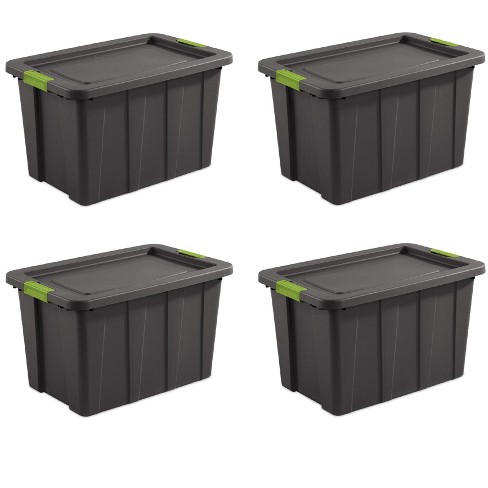 Stackable Storage Container, Dark Grey - 30 Compartments - Everything Mary