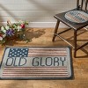 Park Designs Old Glory Hooked Chair Pad - image 2 of 3