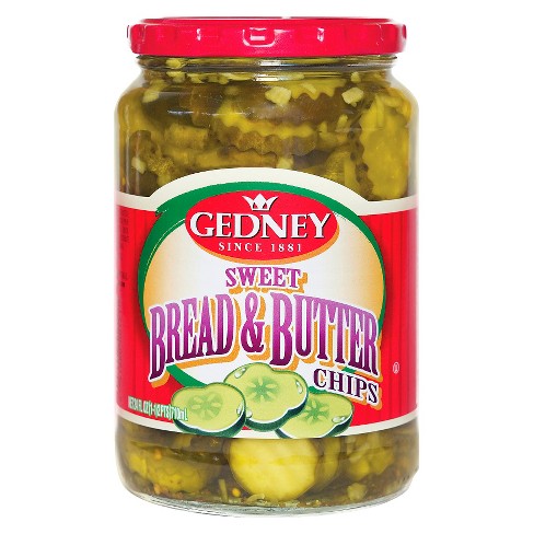 Gedney Pickles Sweet Bread Butter Chips 24oz Target