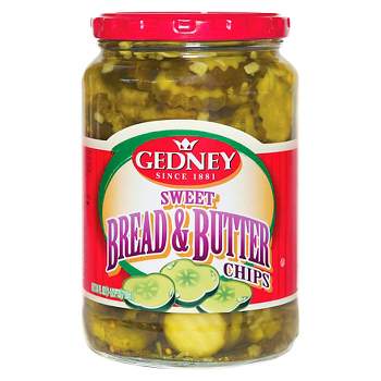 Gedney Pickles Sweet Bread & Butter Chips - 24oz