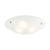 Livex Lighting Oasis 3 - Light Flush Mount in  Brushed Nickel - 3 of 4