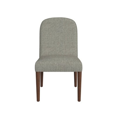 Rounded Back Upholstered Dining Chair - HomePop