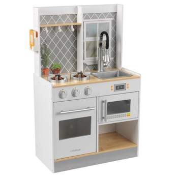Kidkraft Chef\'s Cook N Create Island Play Kitchen With Ez Kraft Assembly :  Target